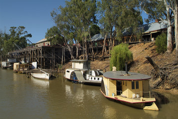 Australia, VIC, Echuca, Paddle Steamer