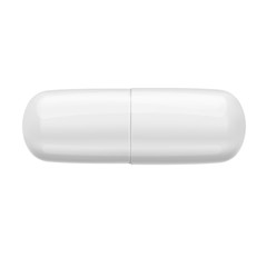White capsule template