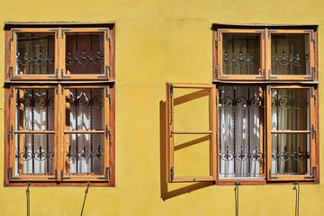 Windows of Medieval House