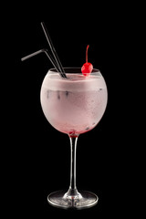 blood with milk cocktail