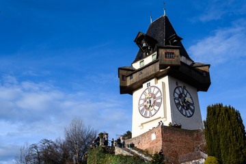 Clocktower of Graz, Austria