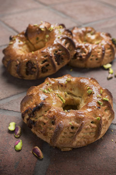 Buccellato, typical Sicilian dessert at Christmas