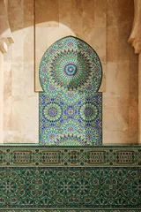 Architektur in der Moschee Hassan II in Casablanca © cceliaphoto