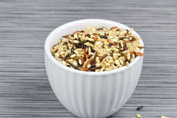Colored wild rice