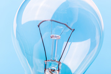 Fototapeta na wymiar light bulb, filament macro