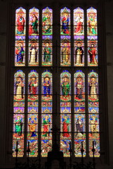 Stained glass window