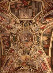 Obraz premium Soffitto di cappella