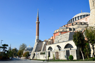 Fototapeta na wymiar Great architecture of Istanbul.