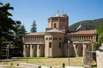 Fototapeta premium Monastery of Santa Maria in Ripoll, Catalonia