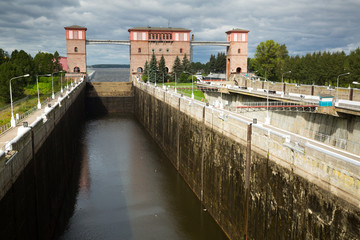 volga sluice rybinsk