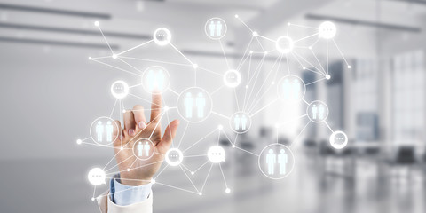 Modern wireless technologies for business and connecting people all over the world