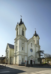 Fototapeta na wymiar Church of Transfiguration of Our Lord in Sanok. Subcarpathian voivodeship. Poland