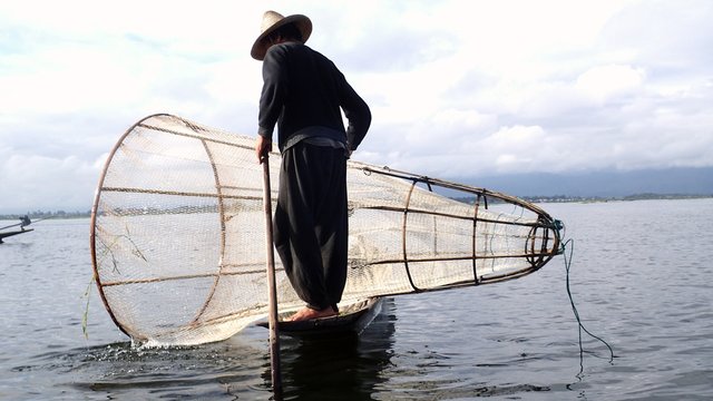 Fischer am Inle See
