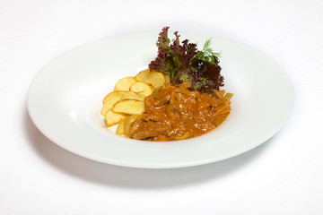 Vegetable and meat stew