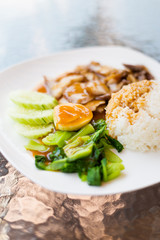 Lao fat pork sauce dish