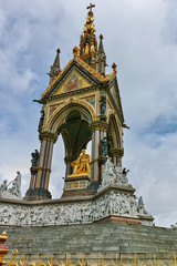 Fototapeta na wymiar Prince Albert Memorial, London, Great Britain