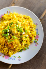 Lao yellow curry fried rice