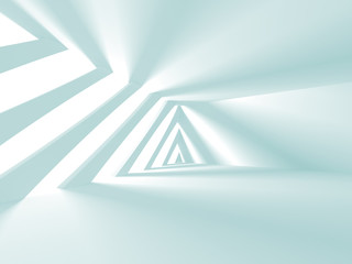 Abstract Modern White Architecture Background