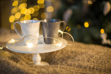 Christmas decorations, Christmas tree, gifts, new year