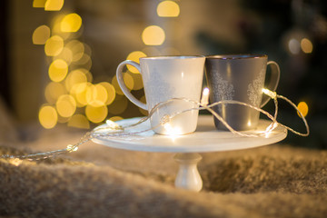 Christmas decorations, Christmas tree, gifts, new year