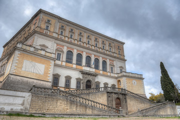 Villa Farnese, Caprarola, main facade and entrance
