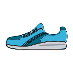 Sport sneaker isolated