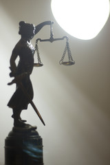 Legal justice law statue