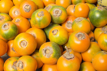 Lulo exotic fruit - Solanum quitoense