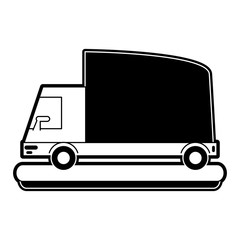 Delivery van vehicle