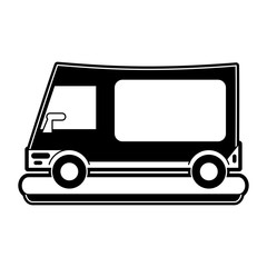 Delivery van vehicle