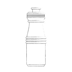 Water bottle isolated
