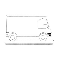 Delivery van vehicle