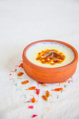 Turkish rice pudding