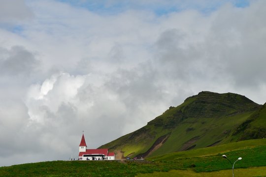 Kirche von VIk in Südisland 