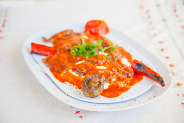 Iskender kebap