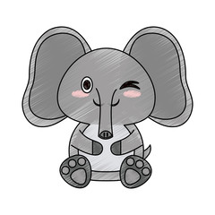 baby elephant cartoon