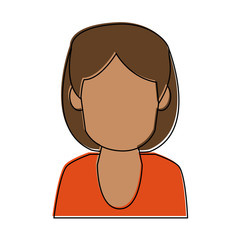 Woman avatar profile