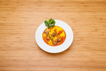 Beef and potato stew