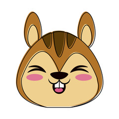 Cute squirrel cartoon