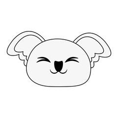 Cute koala cartoon