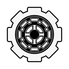 Gear machinery piece