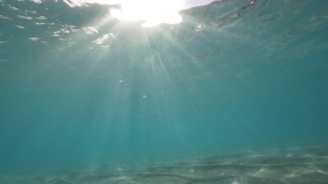 Underwater Sunburst