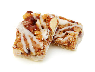 Waffle with Nuts and raisin
