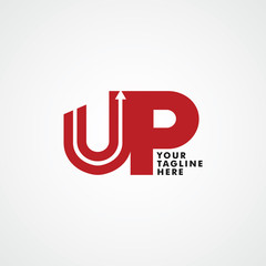 UP Logo Vector Template Design
