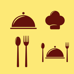 Food Tool Vector Template Design