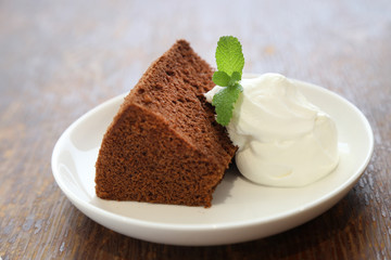 ケーキ　シフォン