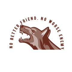 German Shepherd Dog Text