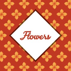 Beautiful flowers design 
