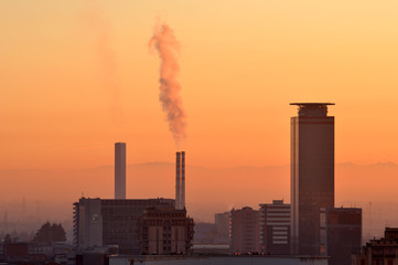 The pollution that kills people living in a large industrial city - Lombardy - Italy 03