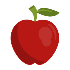 Apple fruit isolated